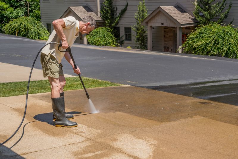 Residential Concrete Cleanup