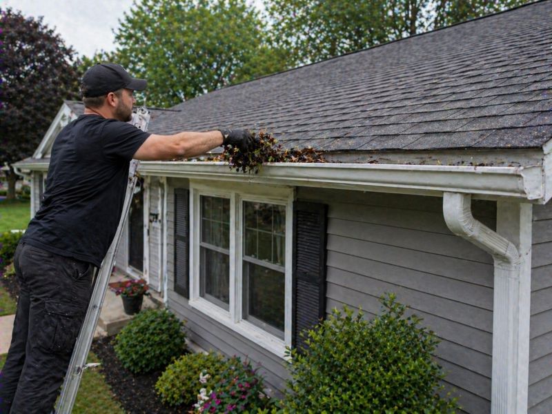 Gutter Leaf Clearing in Arvada, CO