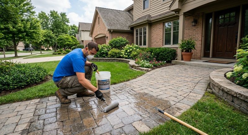 Walkway Sealing in Alpharetta, GA