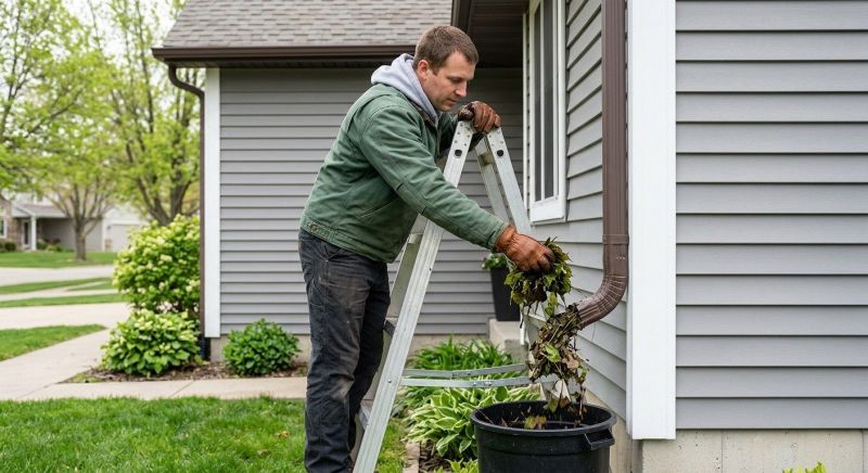 Gutter Downspout Unclogging in Richmond, VA
